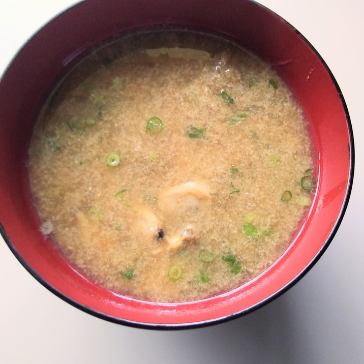 簡単 冷凍むき身あさりの味噌汁 アサリのみそ汁